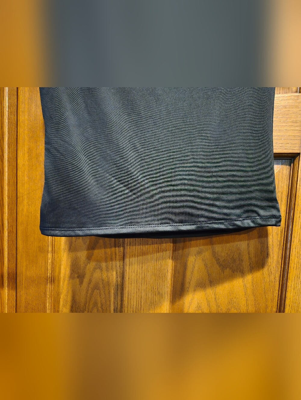Classic Black Boatneck Sleeveless Tank Top - Picture 9 of 9